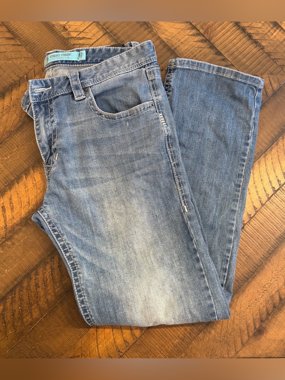 Men's Slim Straight Fit Jeans in 34x32